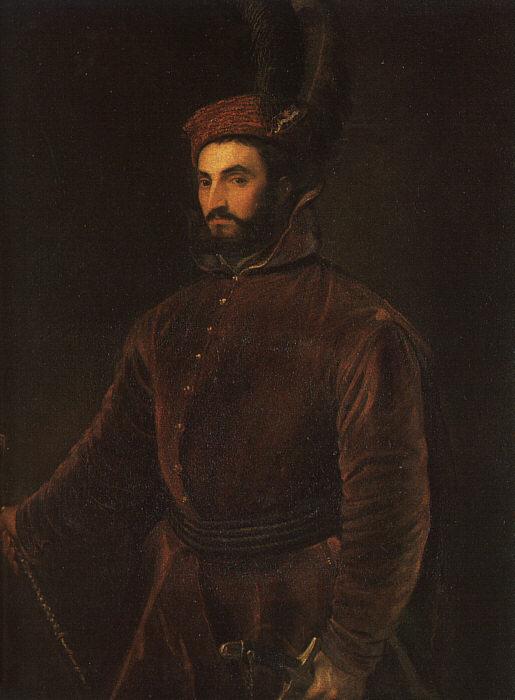  Titian Portrait of Ippolito de Medici Sweden oil painting art